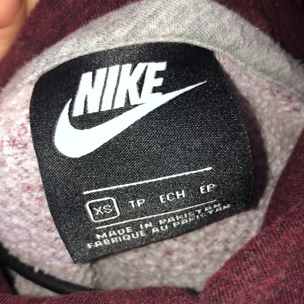 Nike classic purple hoodie size XS vintage classic hoodie cowl neck sweatshirt​​ - Picture 5 of 7